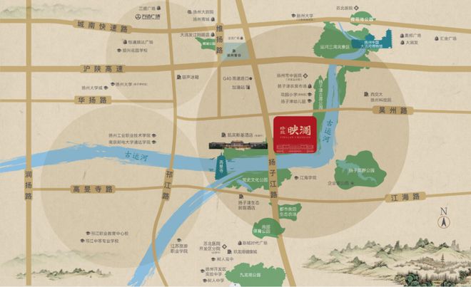 一眼沦陷！2023年扬州压轴豪宅公开尺度超乎想象！乐鱼体育官方网站(图10)